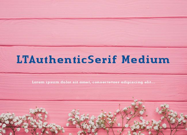 LTAuthenticSerif Medium example