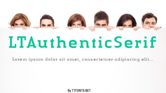 LTAuthenticSerif example