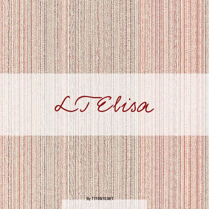 LTElisa example