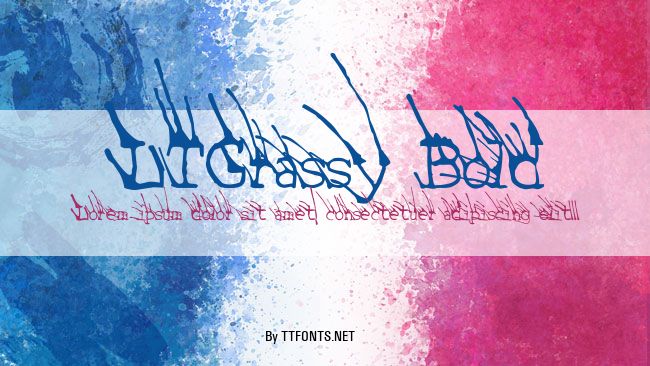 LTGrassy Bold example