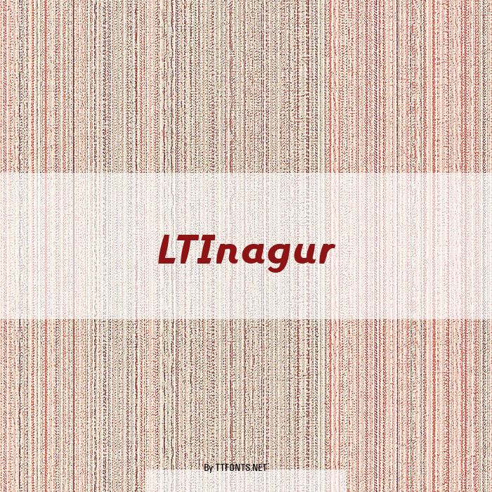LTInagur example