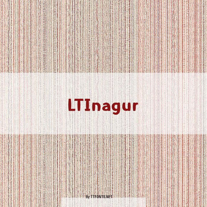 LTInagur example