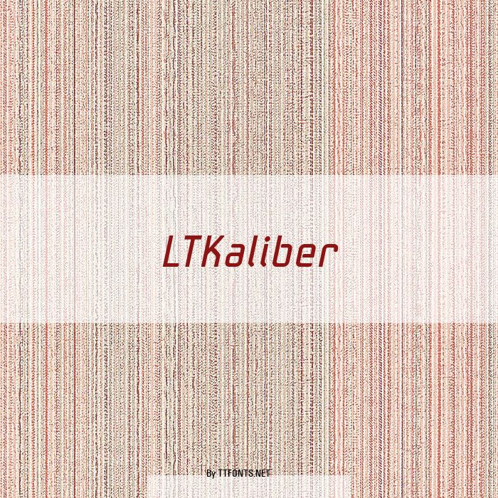 LTKaliber example