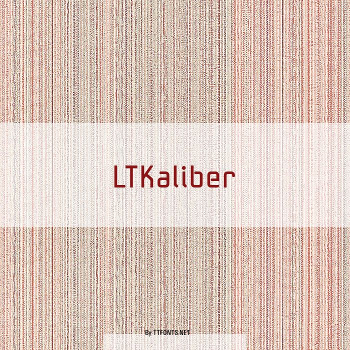 LTKaliber example