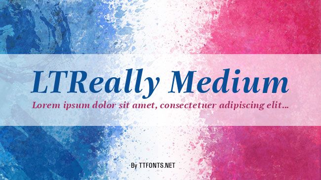 LTReally Medium example
