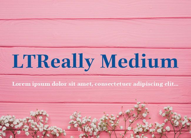 LTReally Medium example