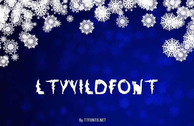 LTWildfont example