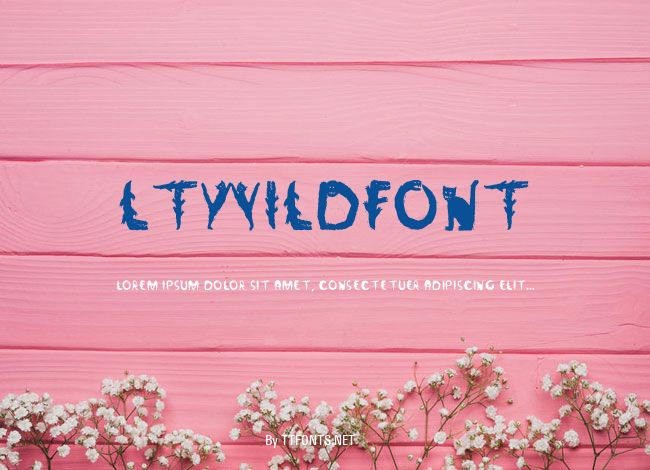 LTWildfont example