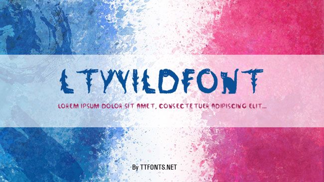 LTWildfont example