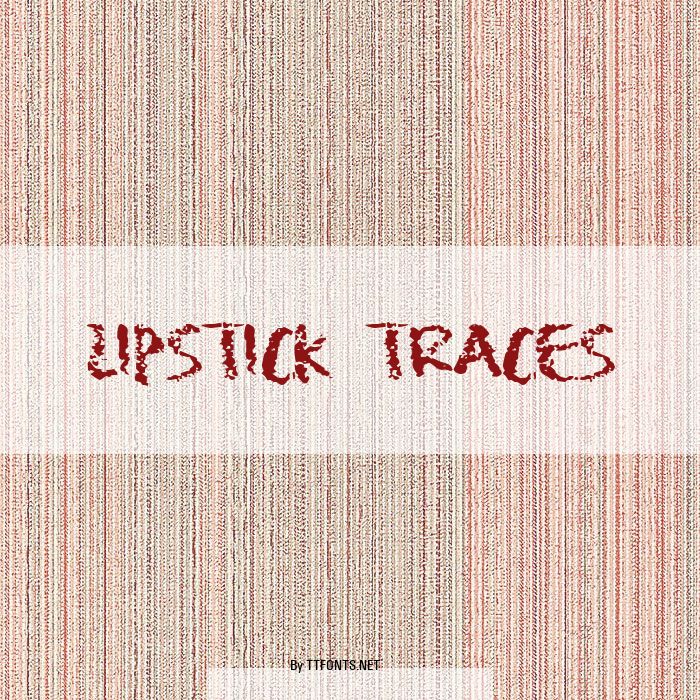 Lipstick Traces example