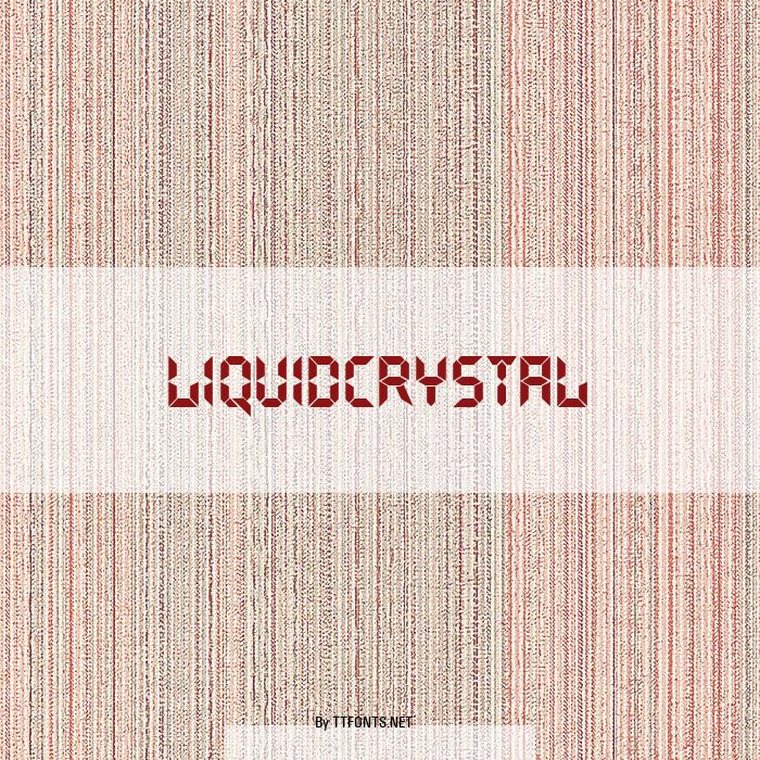 LiquidCrystal example