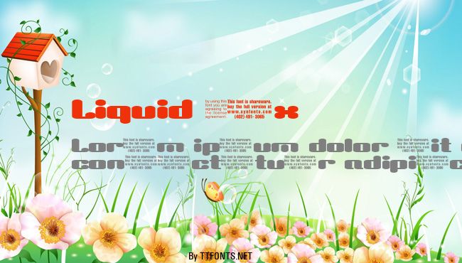 Liquid Sex example