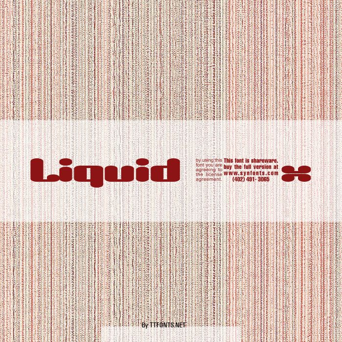 Liquid Sex example
