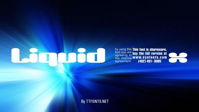 Liquid Sex example