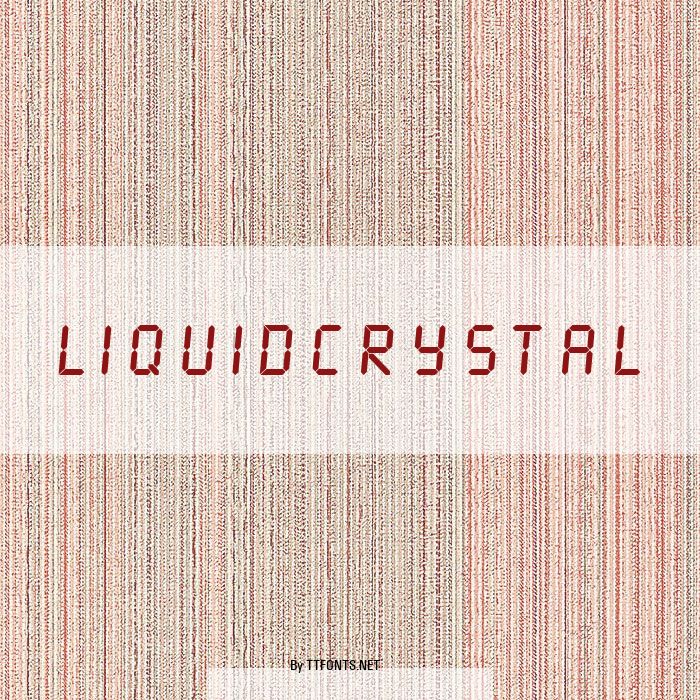 LiquidCrystal example