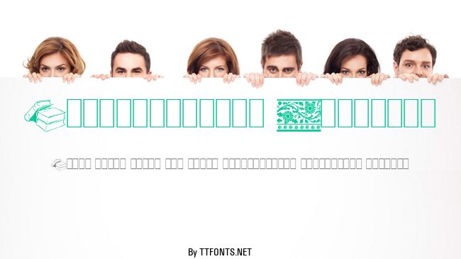 Listemagerens Dingbats example