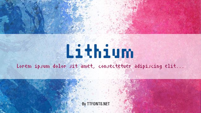 Lithium example
