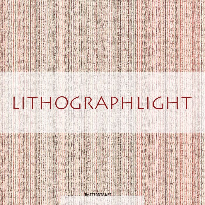 LithographLight example