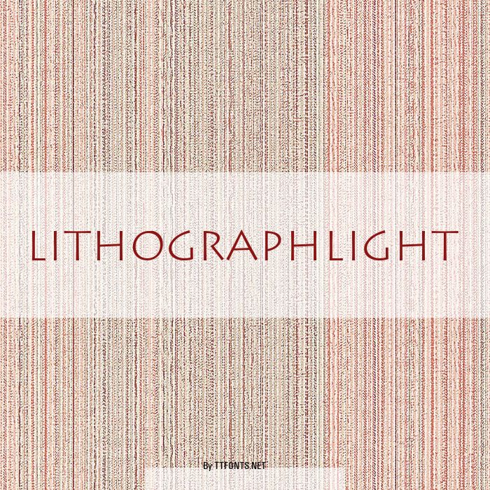 LithographLight example