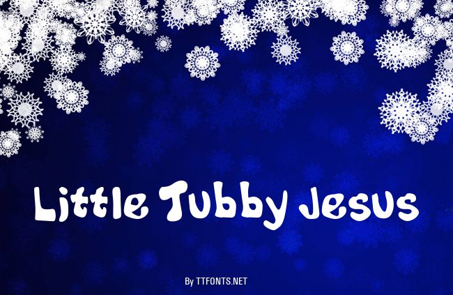 Little Tubby Jesus example