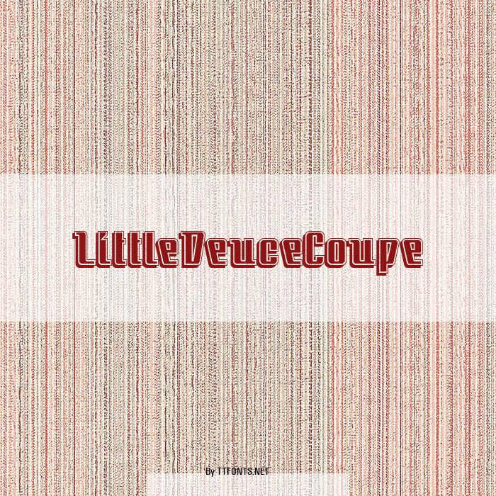 LittleDeuceCoupe example