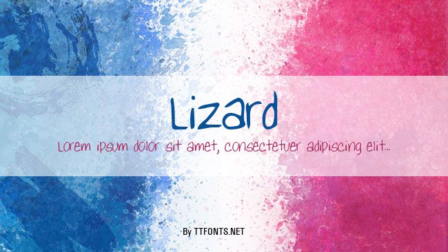 Lizard example