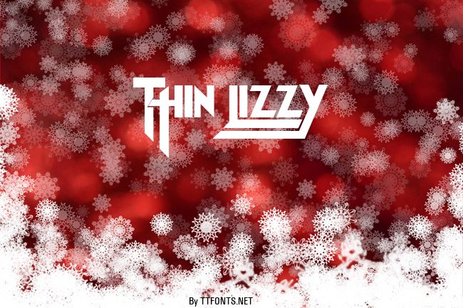 Thin Lizzy example