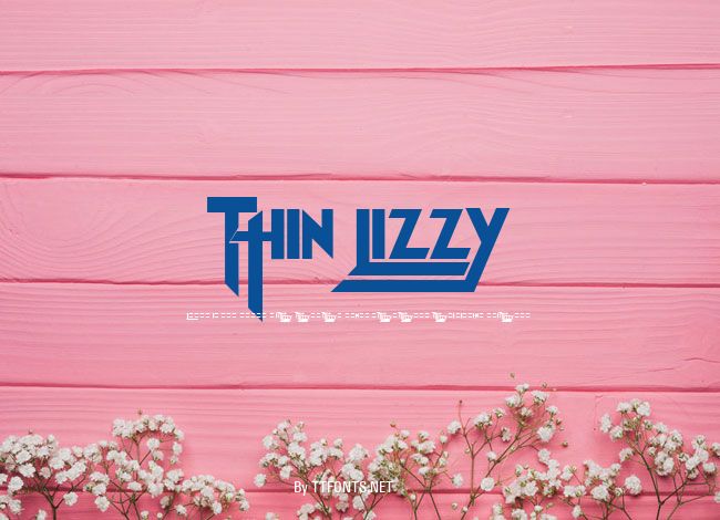 Thin Lizzy example