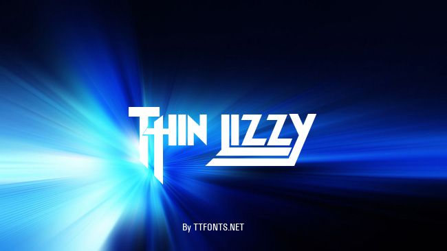 Thin Lizzy example