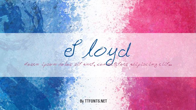 Lloyd example