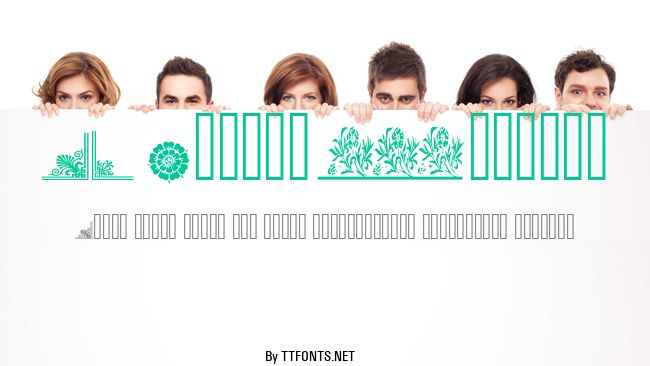 LM Floral Borders example