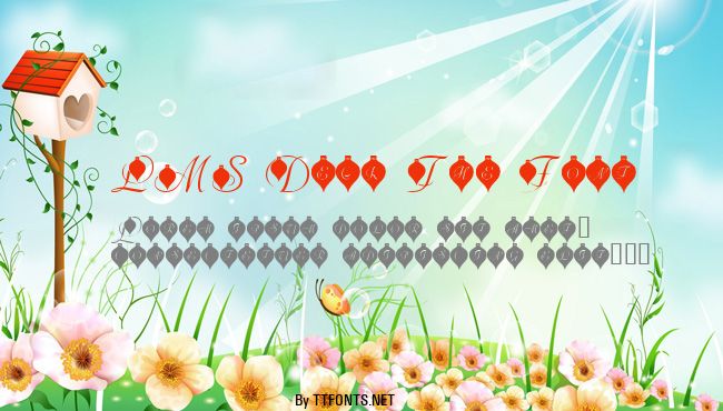 LMS Deck The Font example