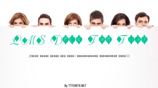 LMS Deck The Font example