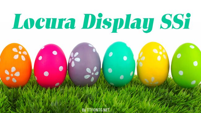 Locura Display SSi example