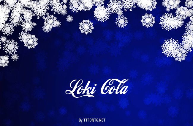 Loki Cola example