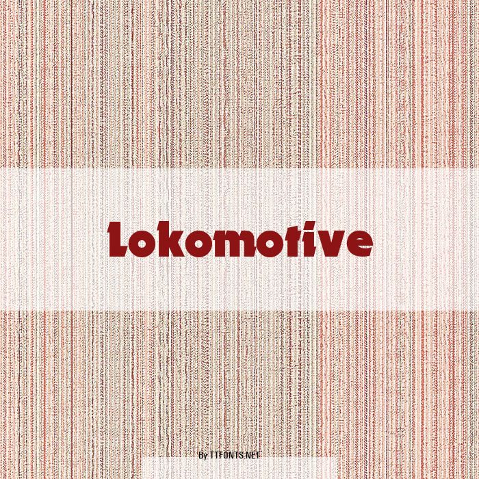 Lokomotive example