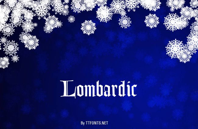 Lombardic example