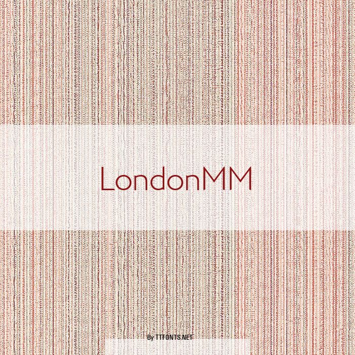 LondonMM example