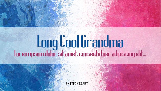 Long Cool Grandma example