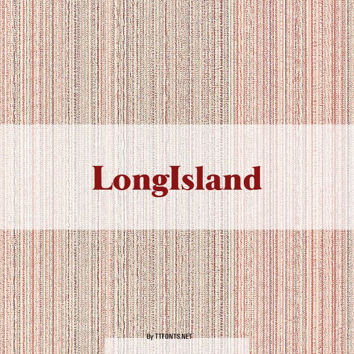 LongIsland example