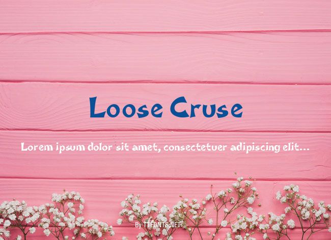 Loose Cruse example