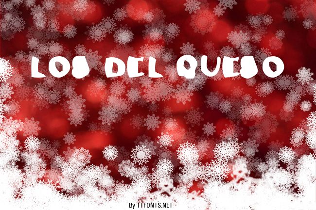Los Del Queso example
