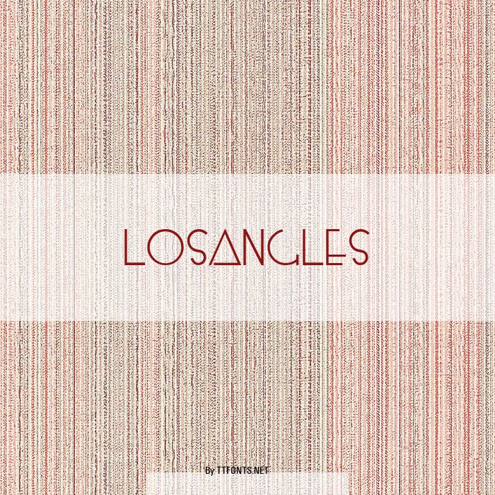 LosAngles example