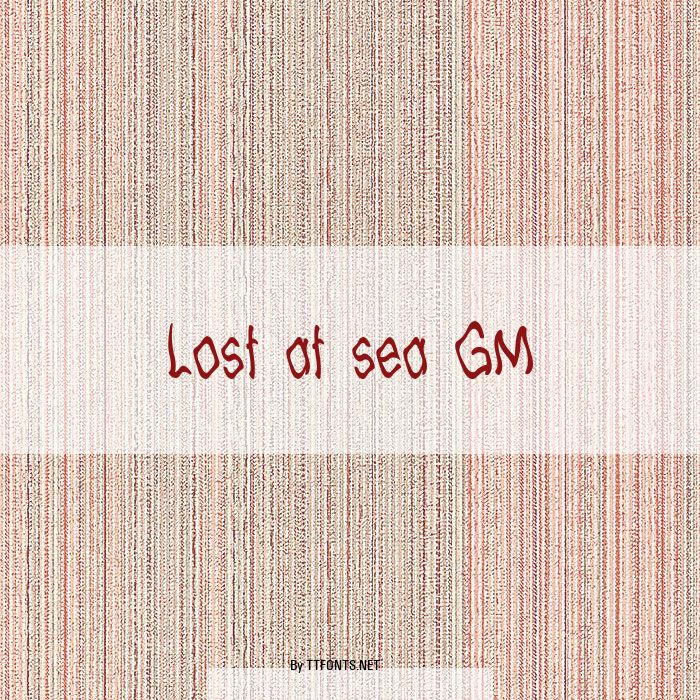 Lost at sea GM example