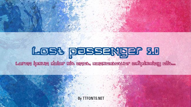 Lost passenger 5.0 example