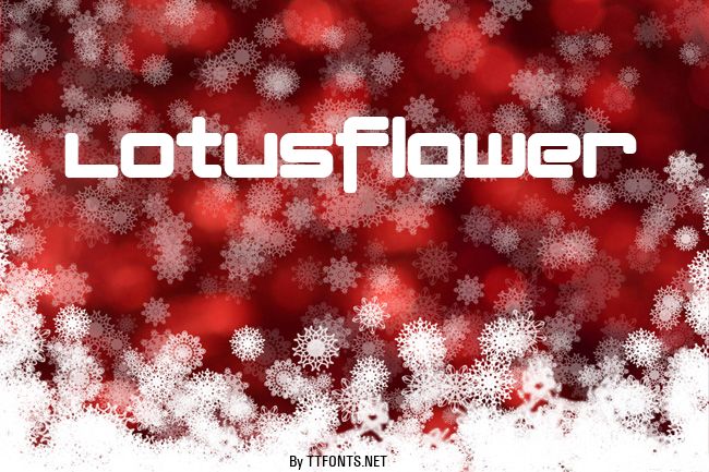 Lotusflower example
