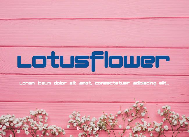 Lotusflower example