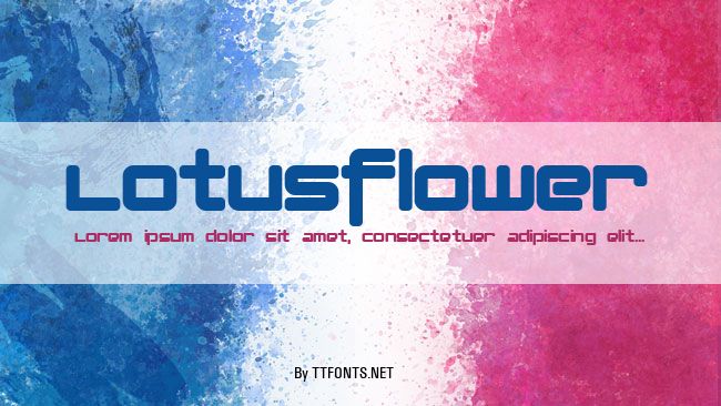 Lotusflower example