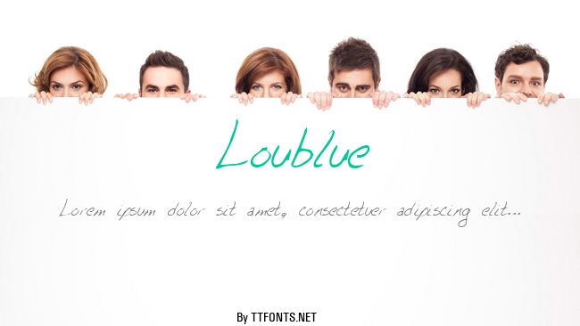 Loublue example