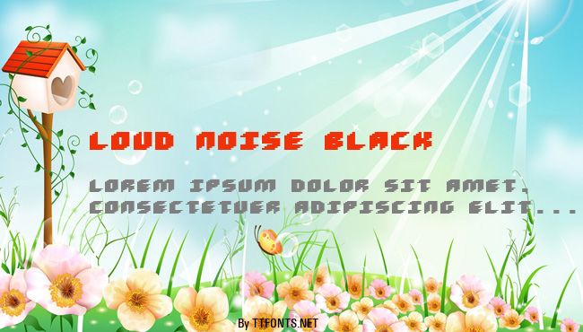 Loud noise Black example